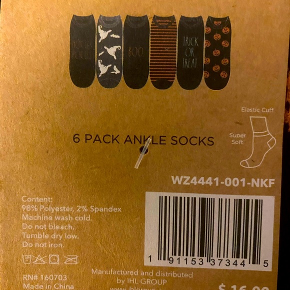 Hocus Pocus Socks By Rae Dunn - Picture 2 of 2